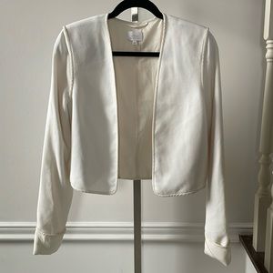 Wilfred lightweight collarless blazer birch sz 6